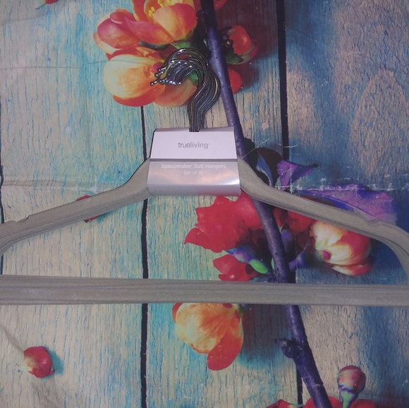 Trueliving Spacemaker Suit Hangers Grey-Se…